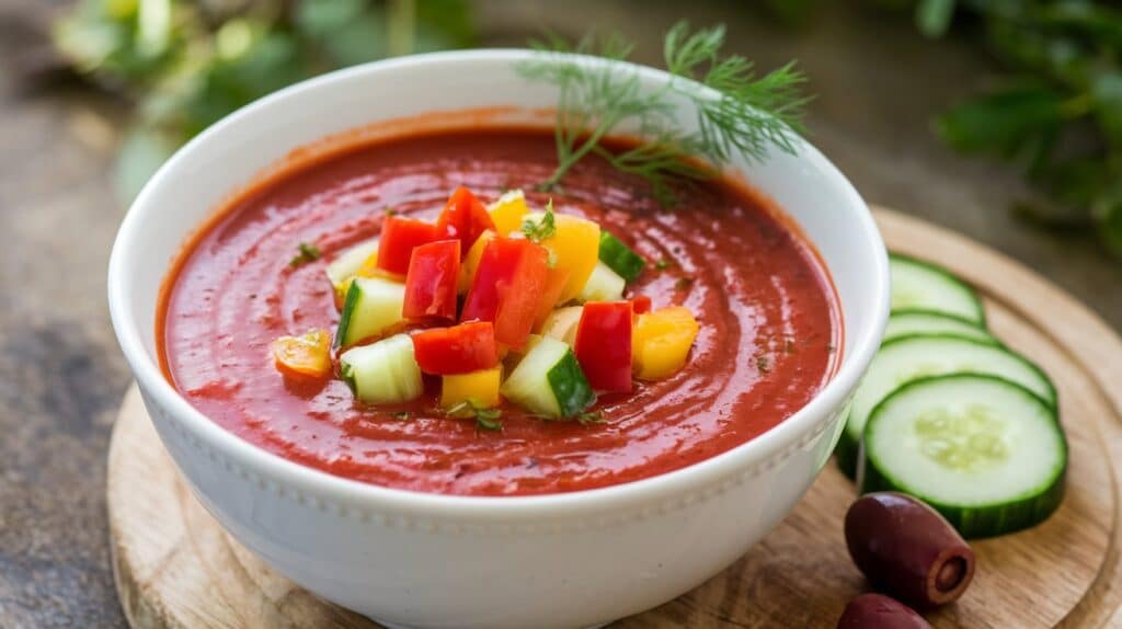 chilled gazpacho soup 