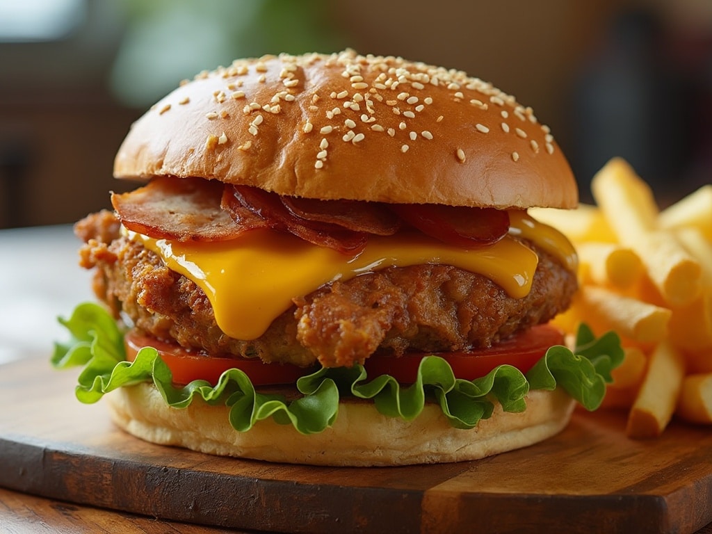chicken burger