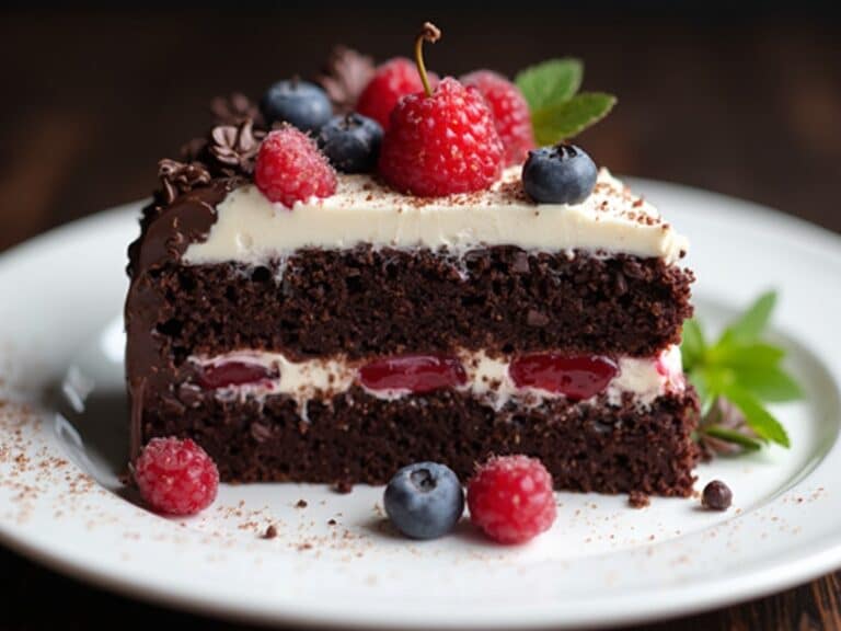 black forest cake