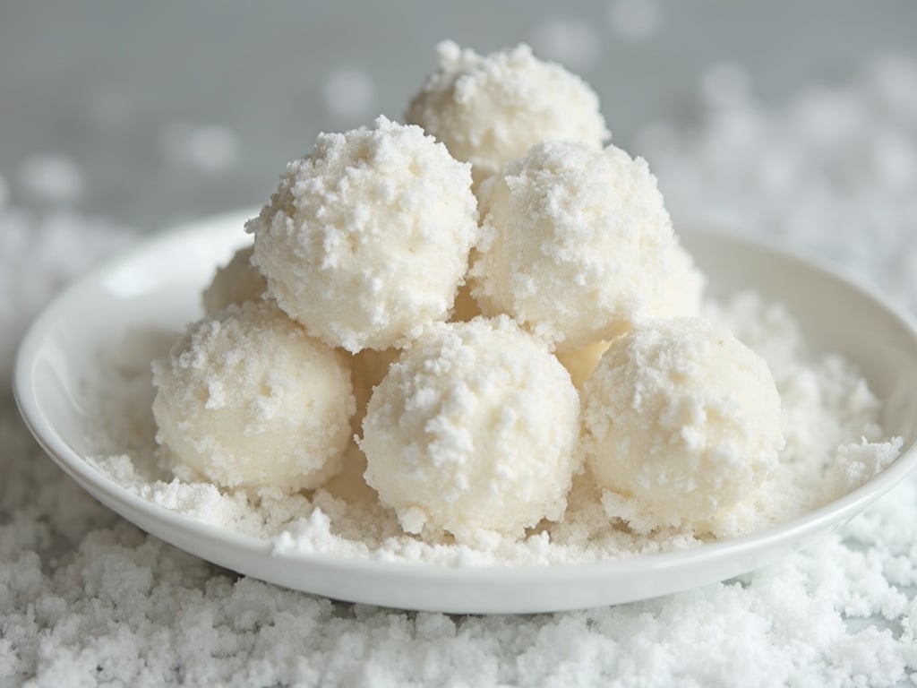 Sweetened Condensed Milk Snowballs 2