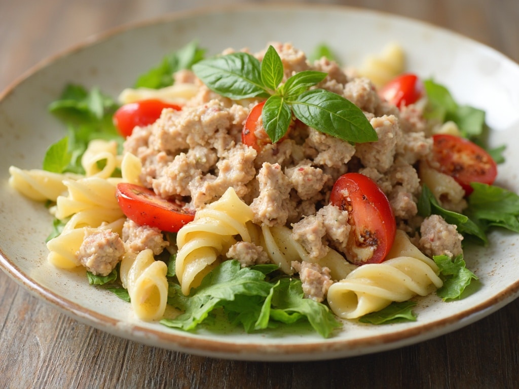 Tuna pasta salad 2