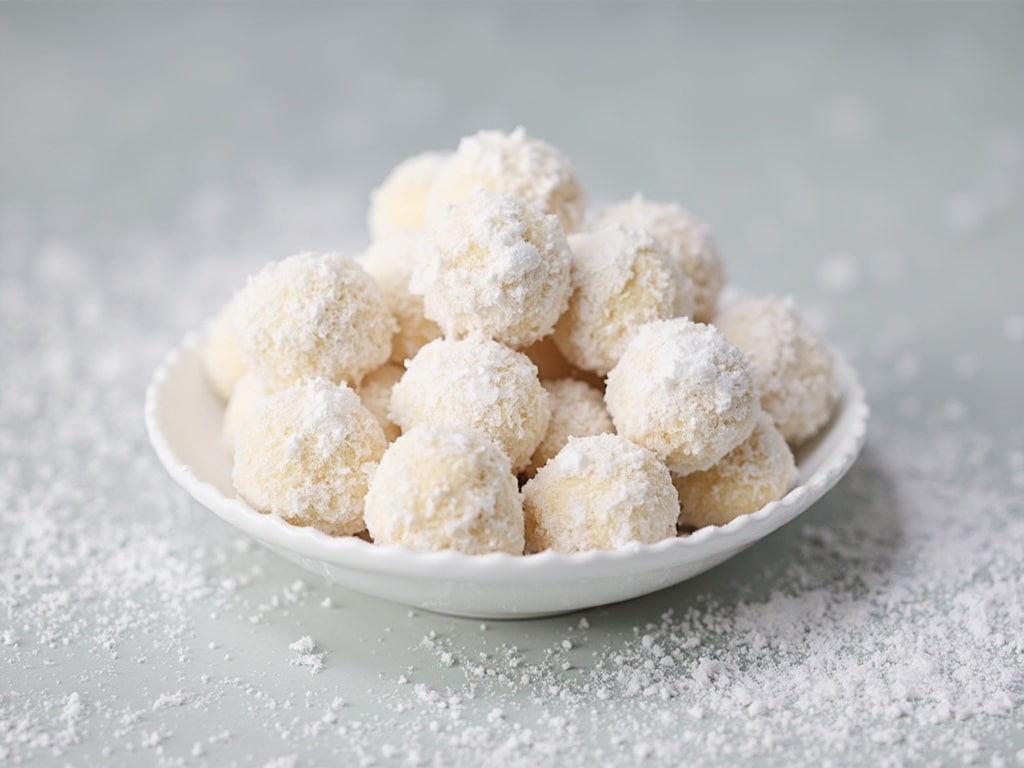 Sweetened Condensed Milk Snowballs 4