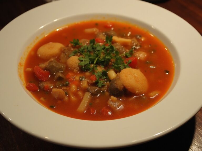 minestrone soup