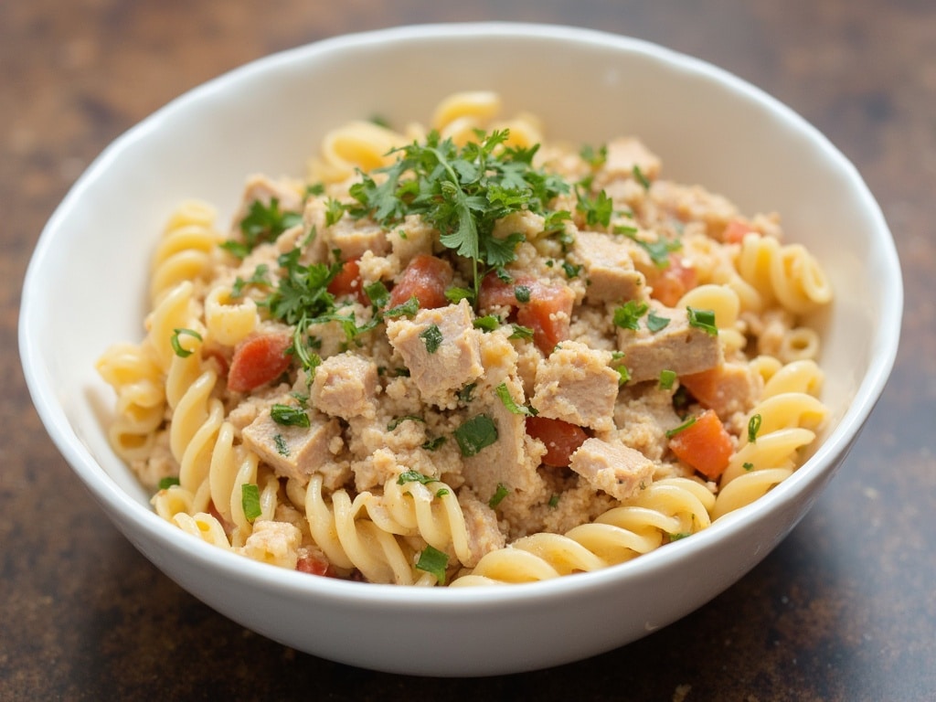 Tuna pasta salad 4