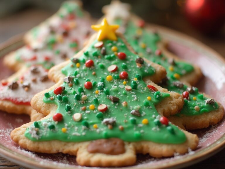 christmas tree cookie