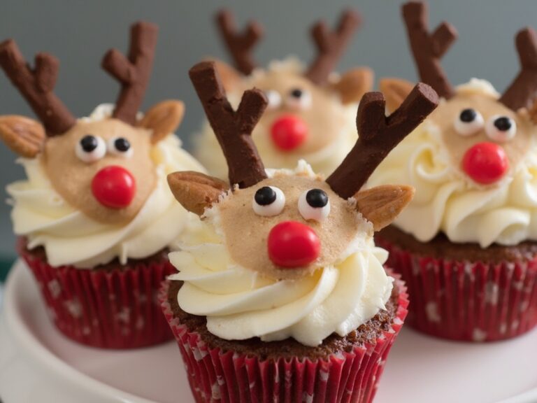 reindeer cupcakes