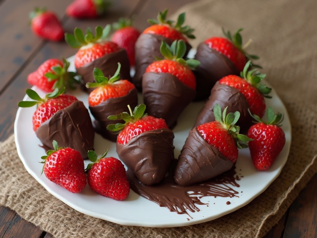 strawberries and chocolate 3
