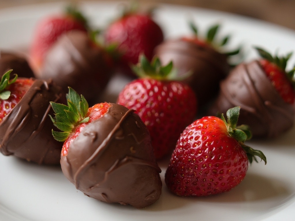 strawberries and chocolate 2