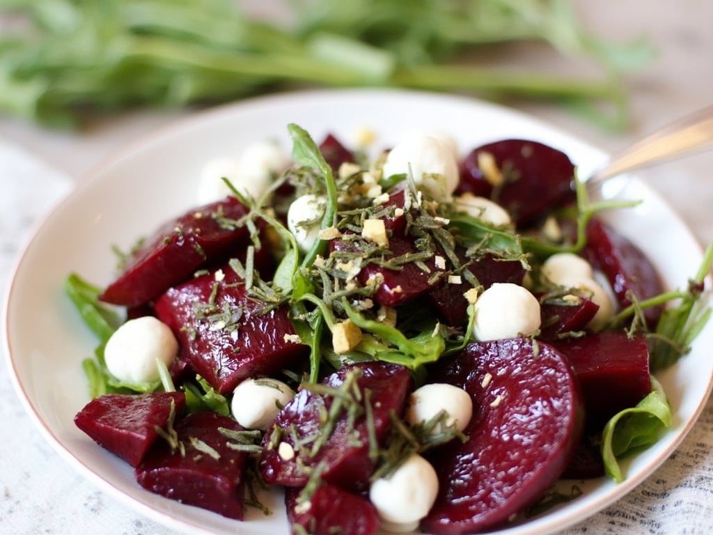 Beetroot and Goat Cheese Salad 2