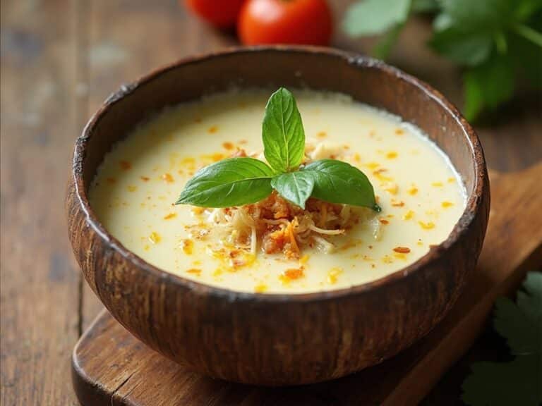 Thai coconut soup