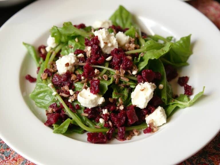 Beetroot and Goat Cheese Salad