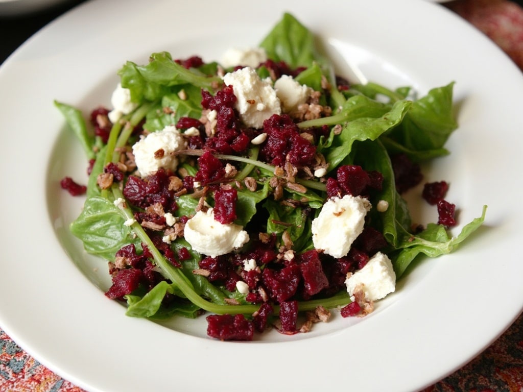 Beetroot and Goat Cheese Salad