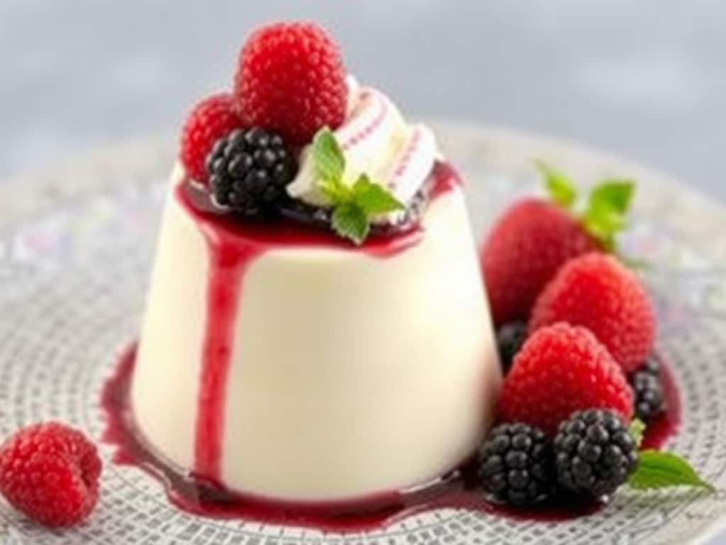 Vanilla Panna Cotta 2