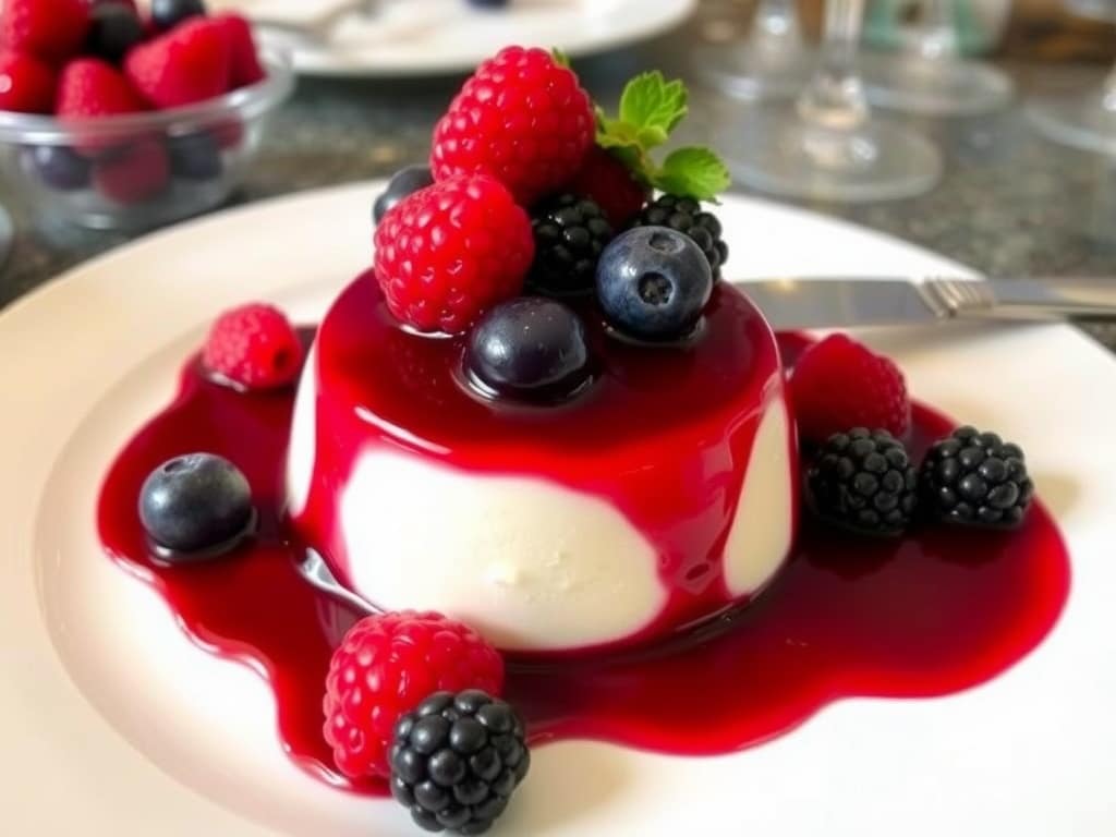Vanilla Panna Cotta 4