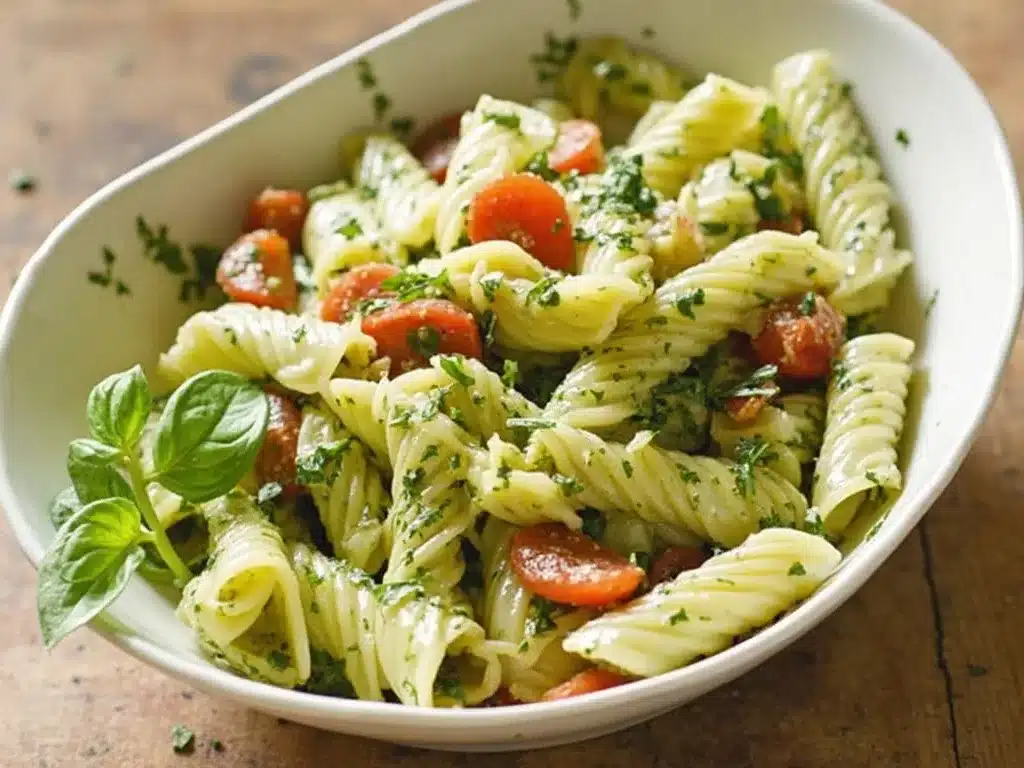 pesto pasta salad 5