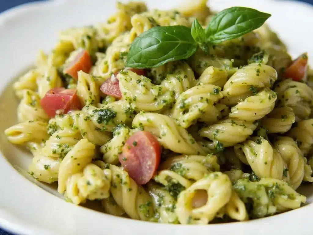 pesto pasta salad 2