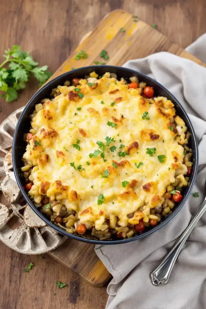 vegetarian shepherds pie 2