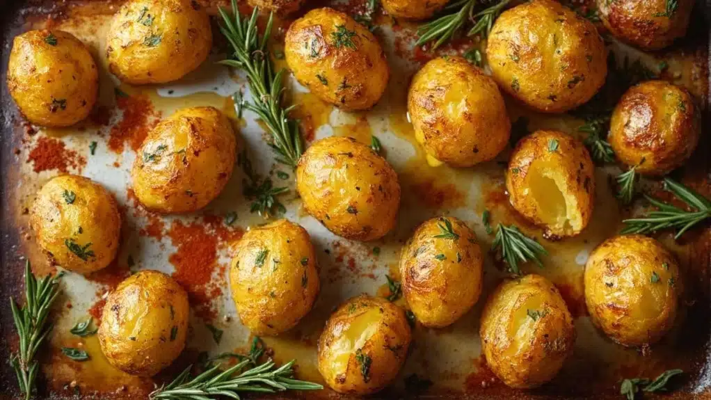 small crispy flavorful potatoes