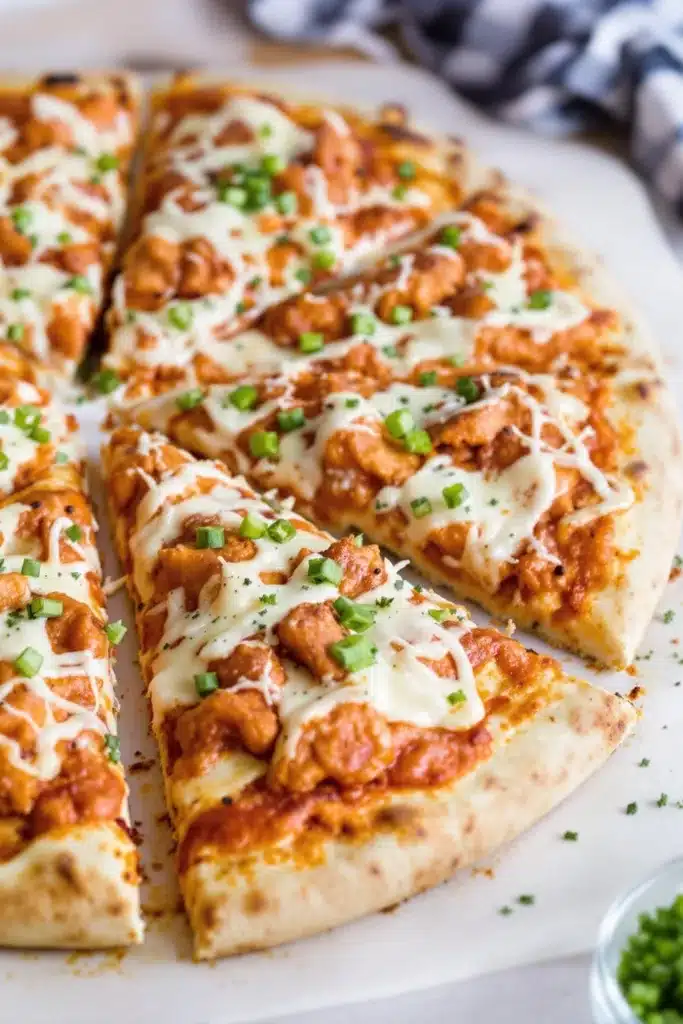 buffalo chicken pizza 4