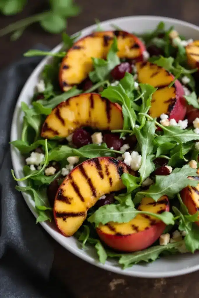 grilled peach