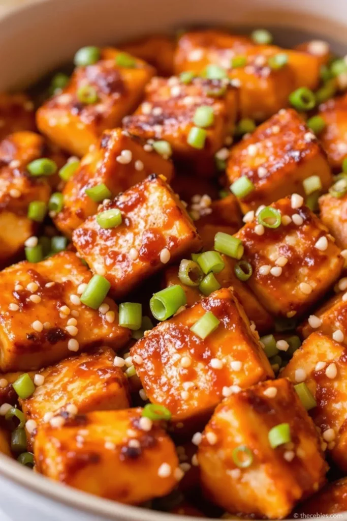 Spicy Korean BBQ Tofu 3