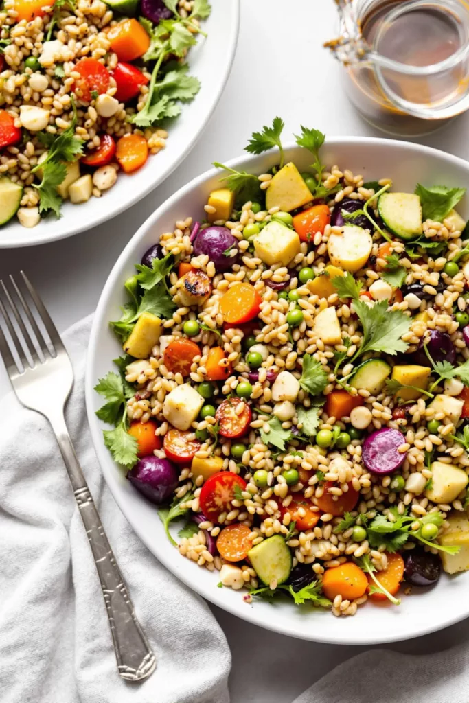 Farro and Roasted Vegetable Salad 3
