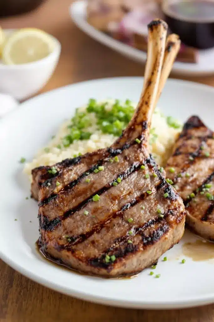 Grilled Lamb Chops 4