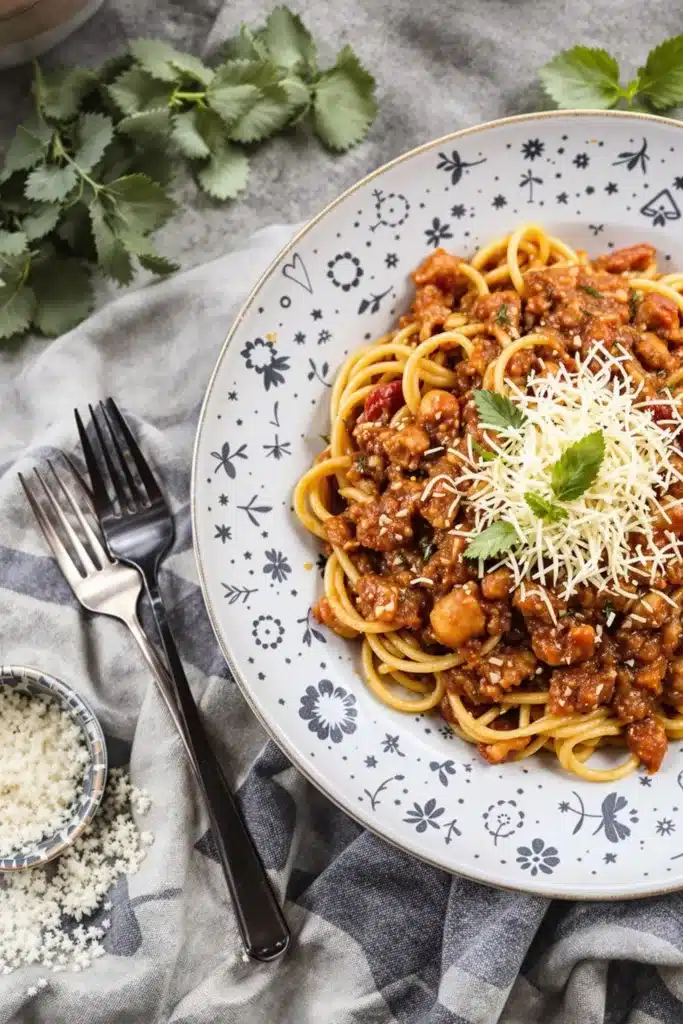  Vegan Bolognese 6