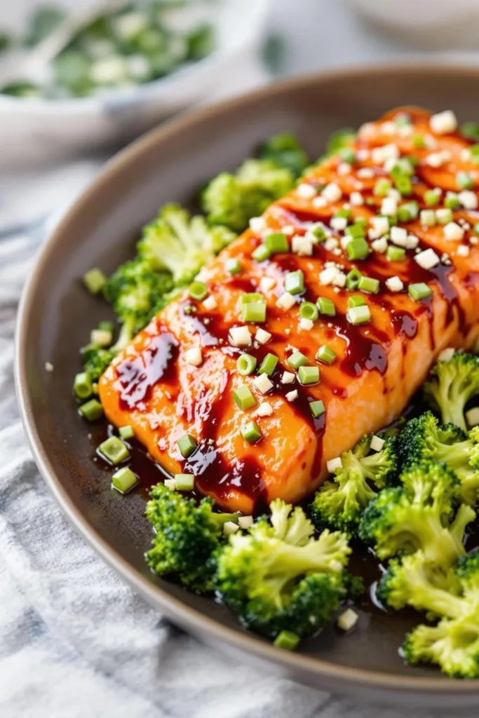 Teriyaki Glazed Salmon 4