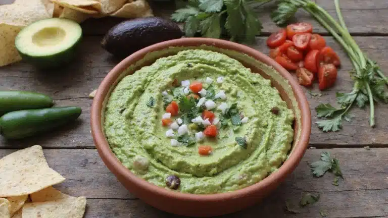 avocado based creamy savory appetizer recipe