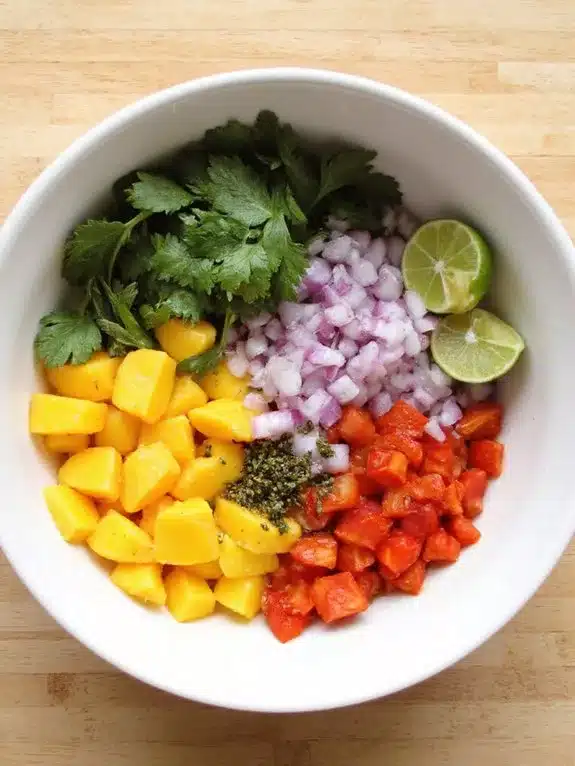 balanced uniform melded rested salsa
