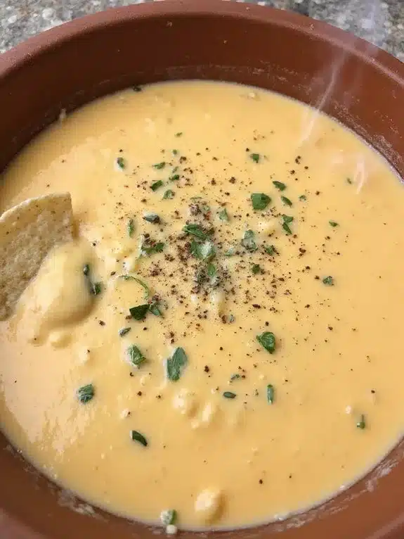 creamy cheesy southwestern flavored customizable dip