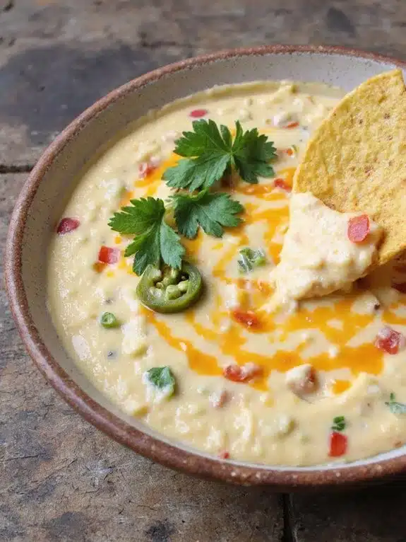 creamy cheesy spicy and crowd pleasing