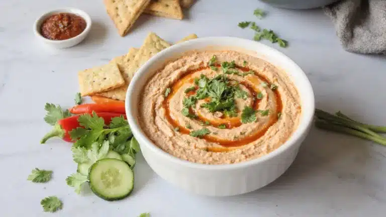 creamy thai chili cheese dip