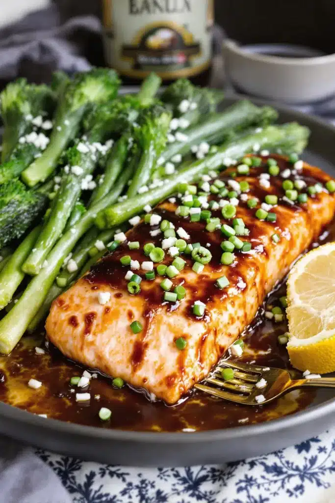 Teriyaki Glazed Salmon 3