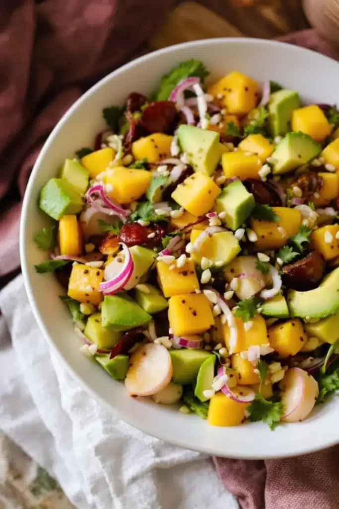 Mango and Avocado Salad 