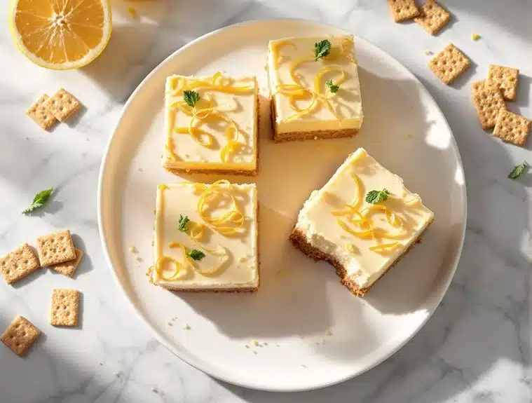 easy lemon cheesecake dessert