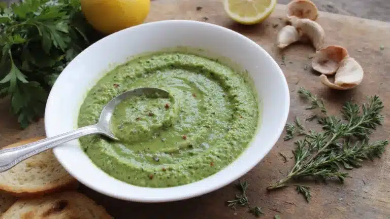 flavorful savory herbal argentinian condiment