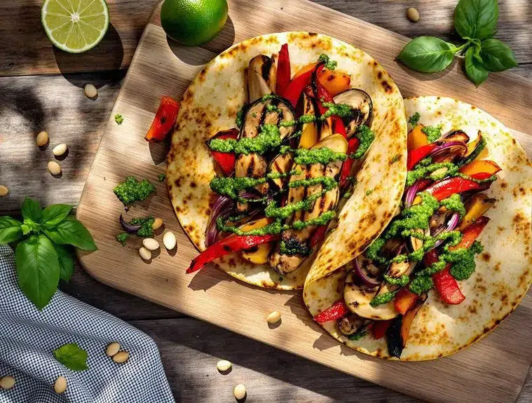 flavorful vegetarian taco delight