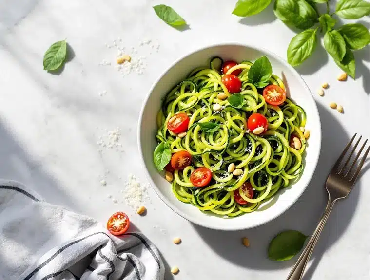 fresh flavorful zucchini based dish