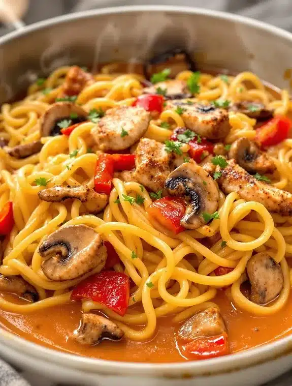 harmonious cajun italian pasta fusion