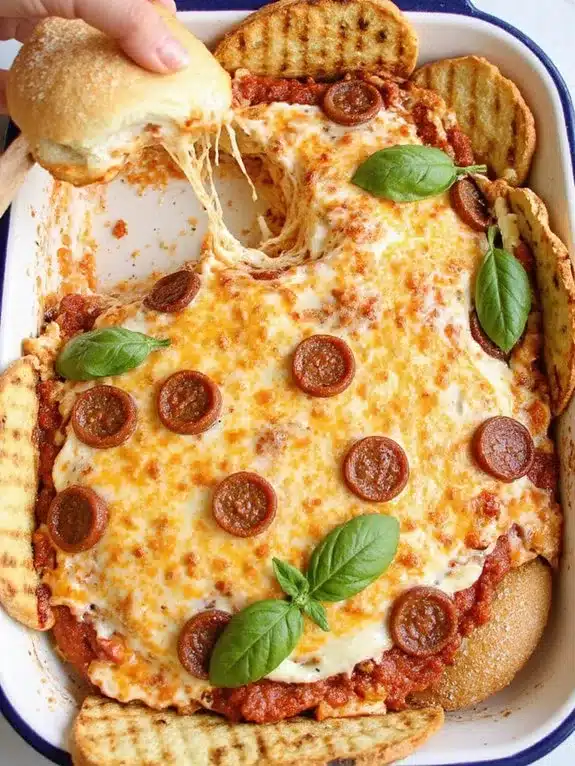 layered cheesy savory baked