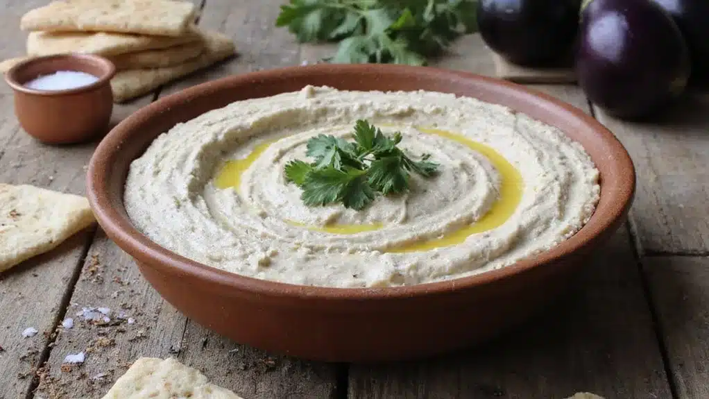middle eastern eggplant appetizer dip