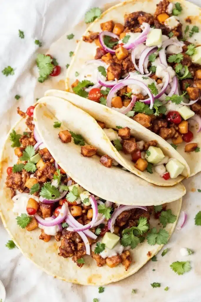 BBQ Pulled Jackfruit Tacos