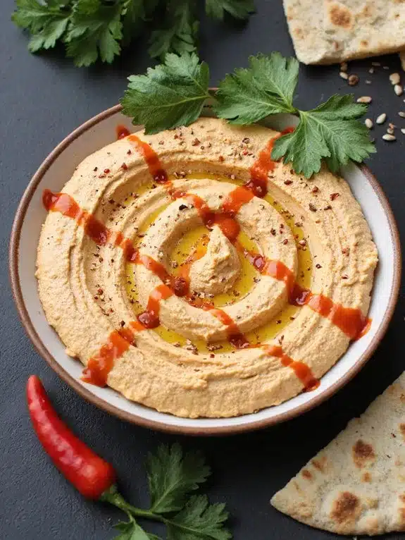 nutritious and balanced plant based dip
