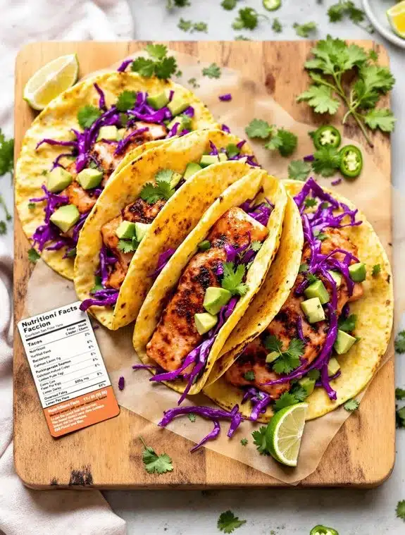 nutritious heart healthy gluten free blackened salmon tacos