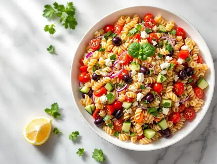 pasta with mediterranean flavors