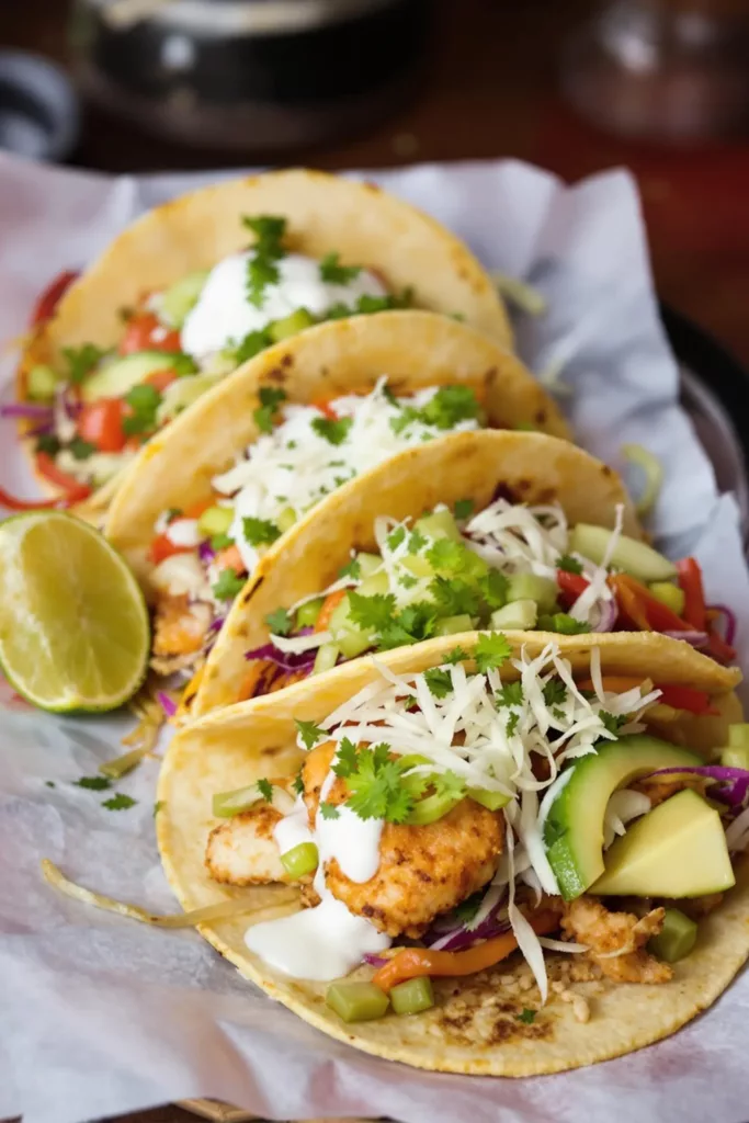 Baja Fish Tacos  2