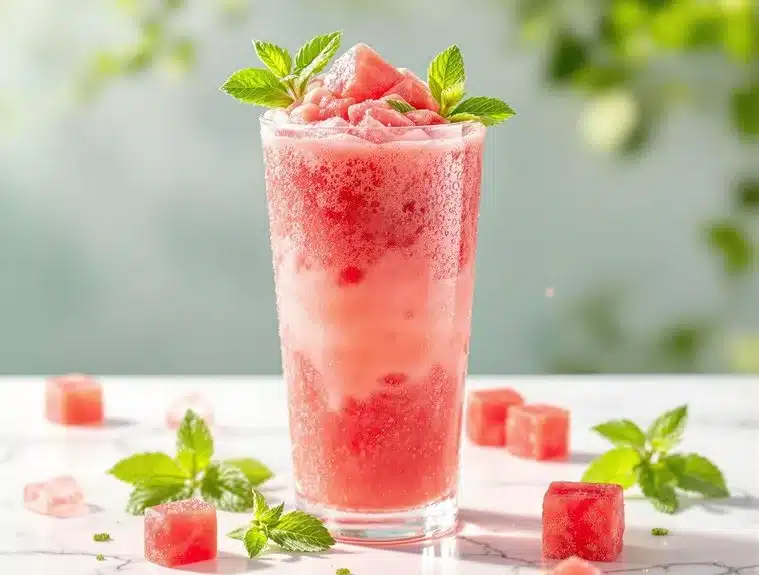 refreshing summertime fruity beverage