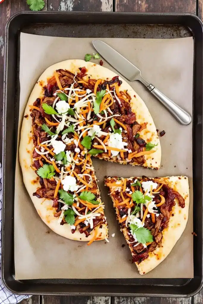 BBQ Pulled Pork Pizza 5